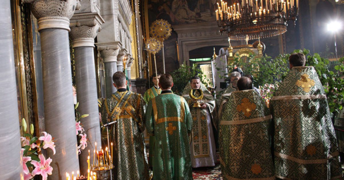 Лідер партії "Батьківщина" Юлія Тимошенко відвідала Богослужіння у Володимирському Соборі / © tymoshenko.ua