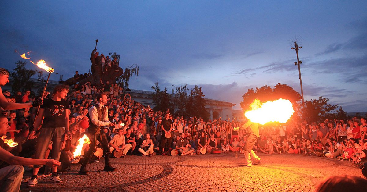В Києві почався ювілейний 5-ий фестиваль вогню Kiev FIRE Fest 2011