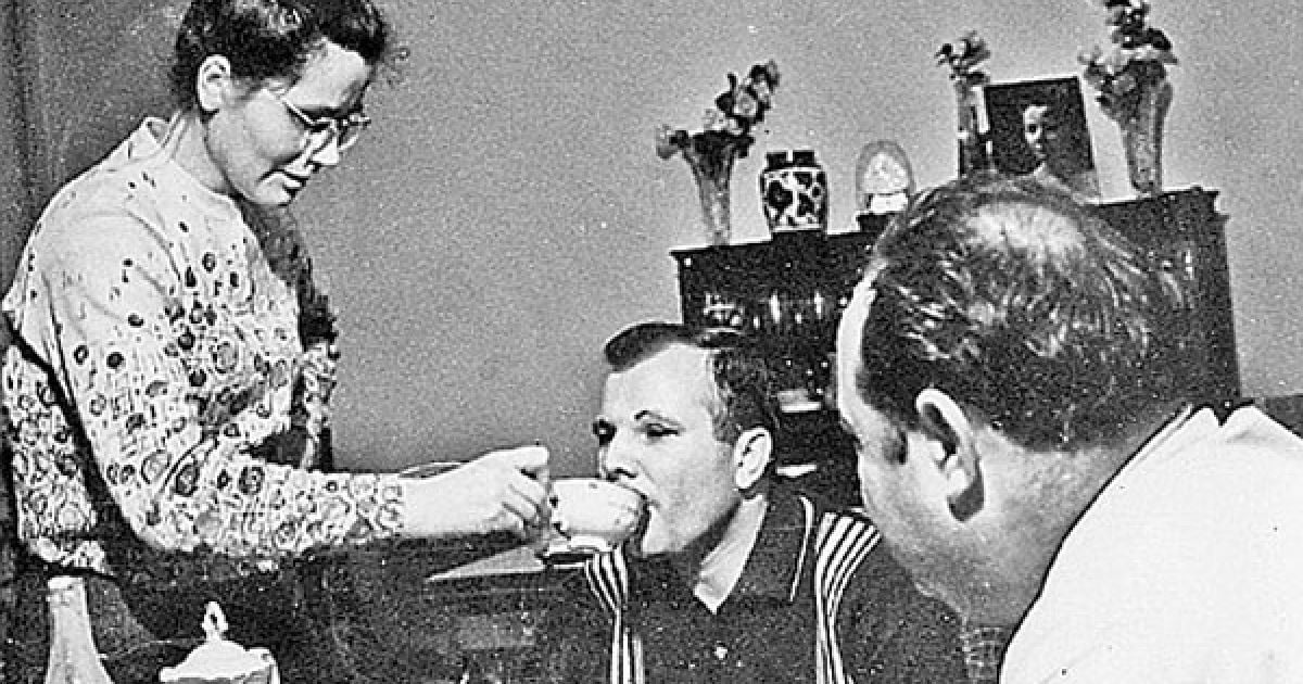 50 років тому, 12 квітня 1961 року, космічна ера людства почалась з польоту в космос першого землянина &mdash; Юрія Гагаріна. / © roscosmos.ru