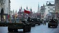 На Красній площі у Москві провели другу нічну репетицію параду Перемоги.