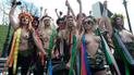Рух FEMEN присвятив акцію "Фашизофренія" у Києві Міжнародному дню визволення в'язнів фашистських концтаборів.