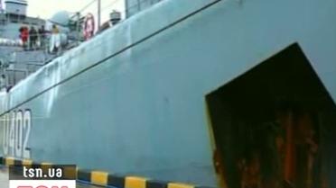 Украинский военный корабль вернулся из Ливии