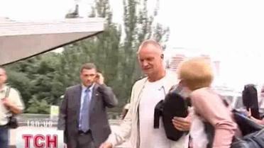 Выступление Стинга в столичном Дворце Спорта