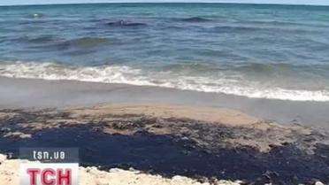 На Одесщине пытаются преодолеть последствия разлива мазута в море