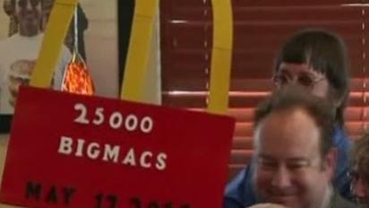 Американець з'їв 25 тисячі бігмаків