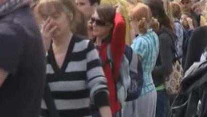 В очікуванні прем’єри нового "Гаррі Поттера" фанати заполонили центр Лондона