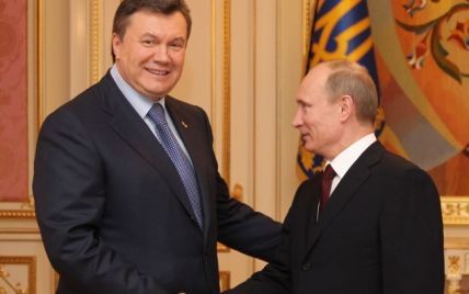 Янукович привітав Путіна одним з перших