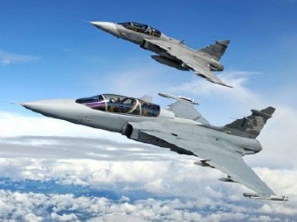 Винищувачі Gripen. Фото з ​​сайту saabgroup.com / © 