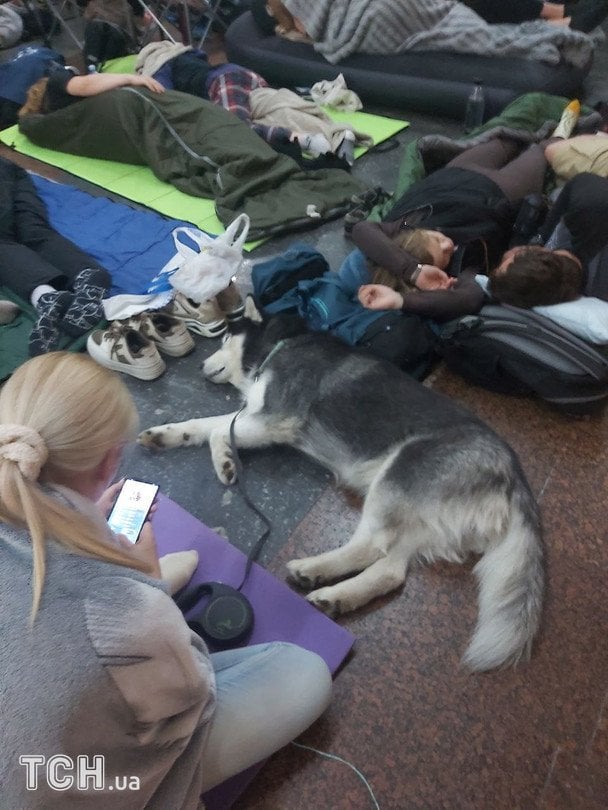 У метро під час тривоги