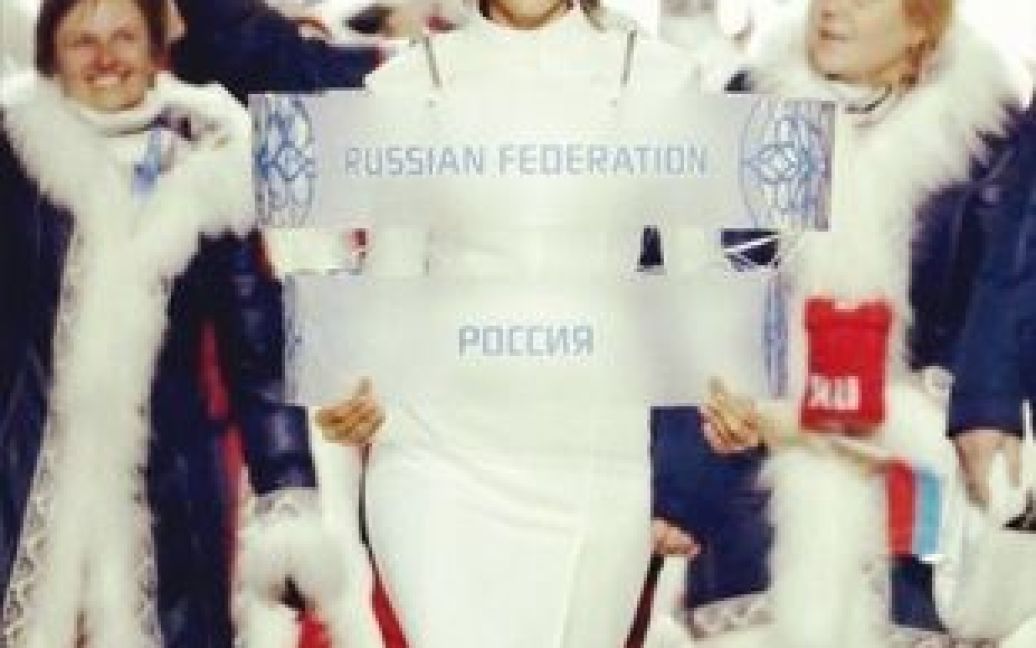 Ирина Шейк на церемонии открытия Олимпиады в Сочи / © instagram.com/irinashayk