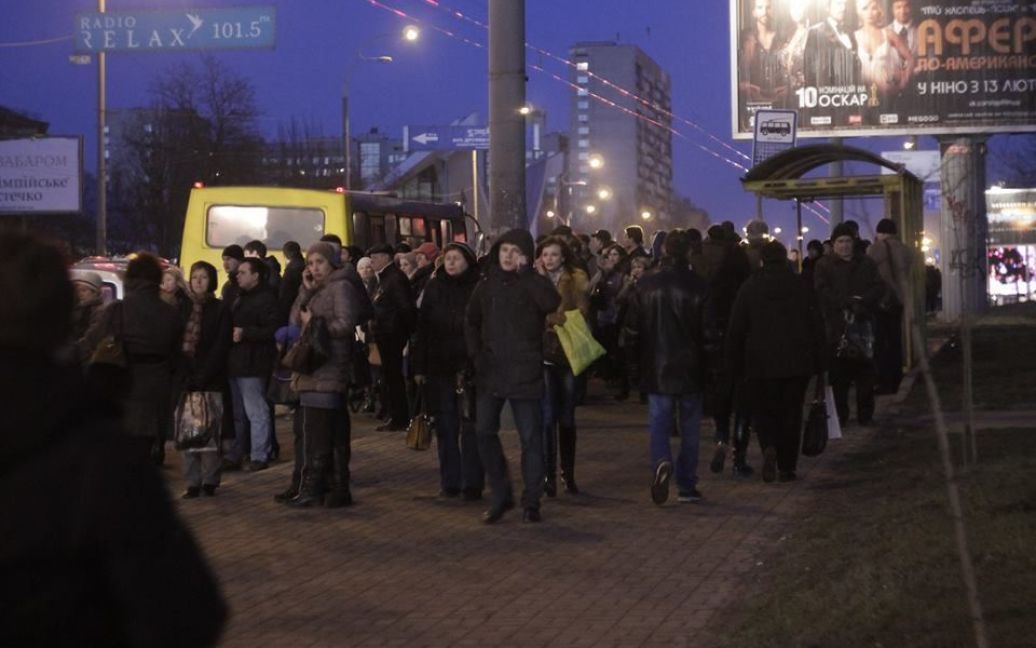В Киеве ажиотаж на маршрутки из-за остановки метро / © arklatexhomepage.com