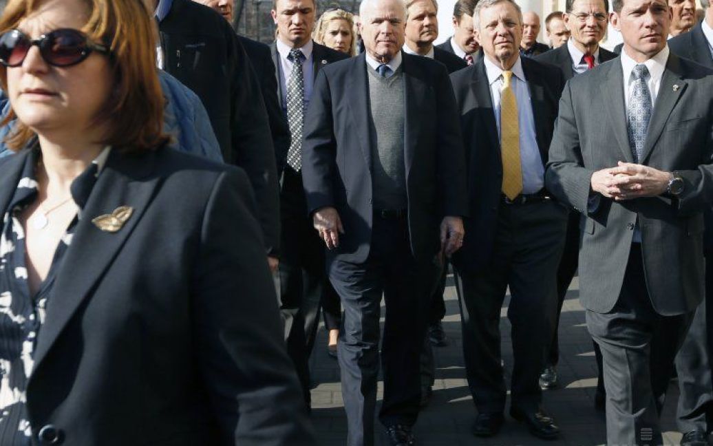 Сенатор Маккейн побывал на Майдане в Киеве / © УНІАН