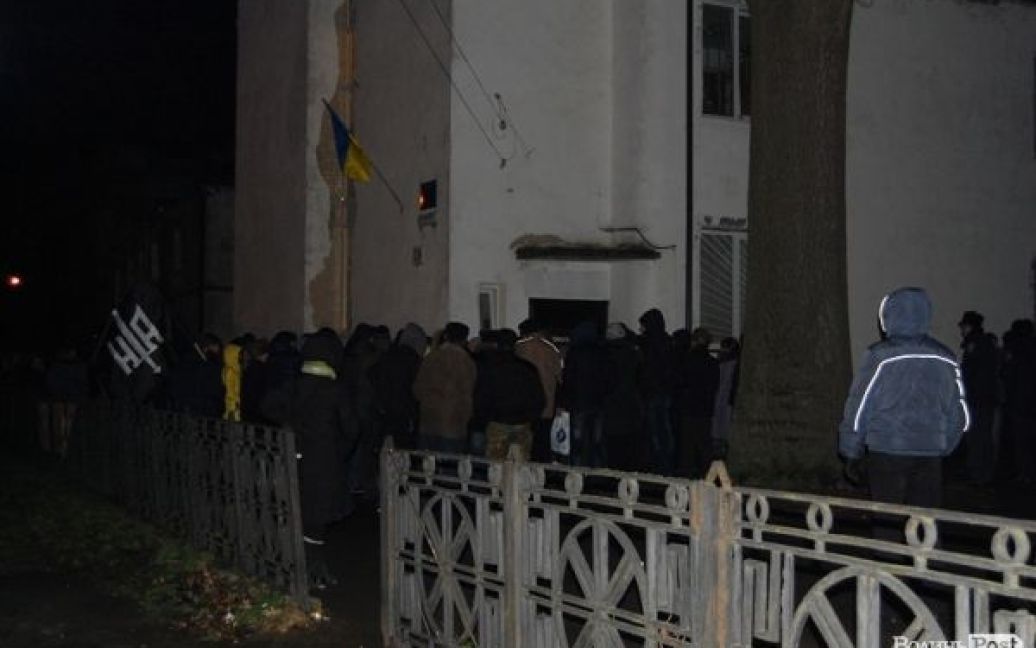 Поддержать активистку Евромайдана пришло немало людей / © volynpost.com