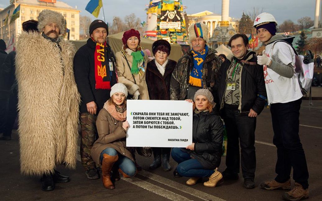Известные украинцы поддержали Евромайдан / © Дело