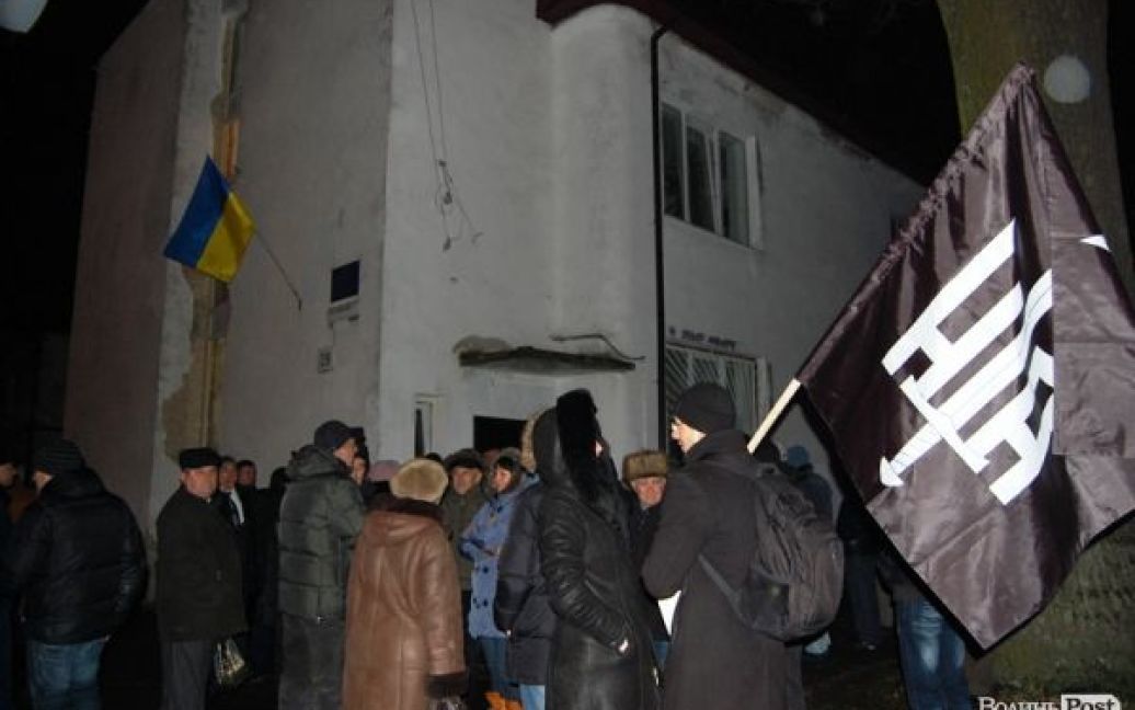 Поддержать активистку Евромайдана пришло немало людей / © volynpost.com