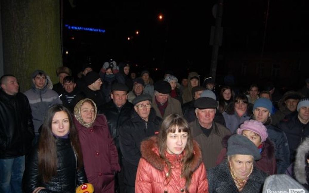 Поддержать активистку Евромайдану пришло немало людей / © volynpost.com