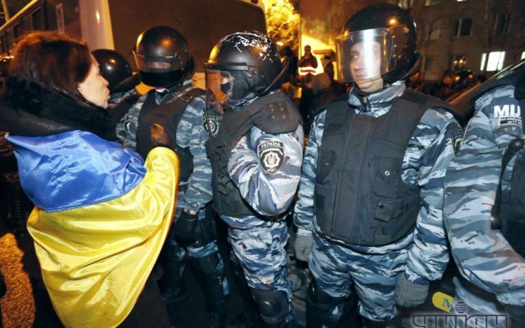 Столкновения активистов и "Беркута" / © УНИАН