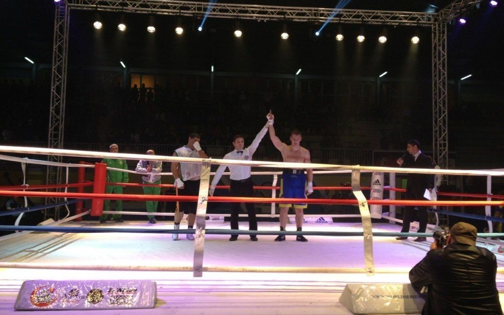 Єгор Плевако переміг технічним нокаутом. / © http://buenosaires-rus.livejournal.com