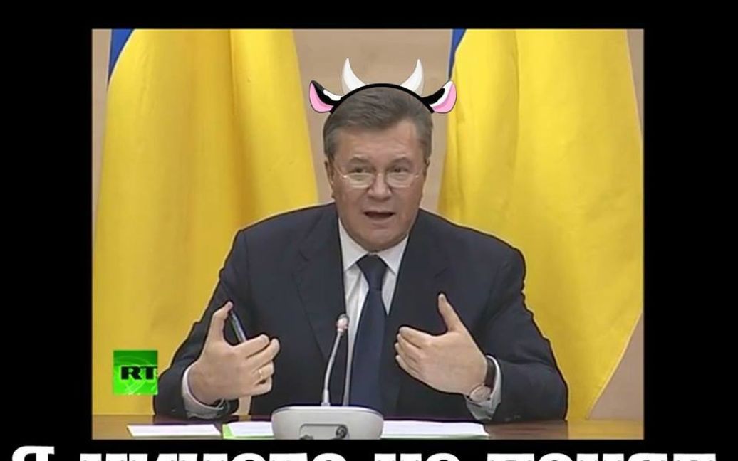 Януковича высмеяли на фотожабах / © opogode.ua