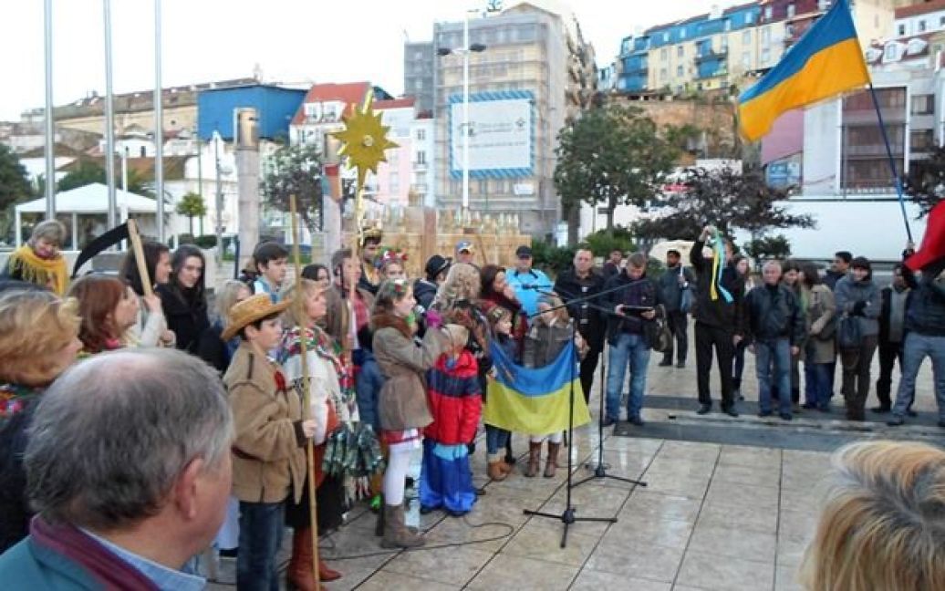 Украинцы помолились за Родину / © facebook.com/iuliia.bankova