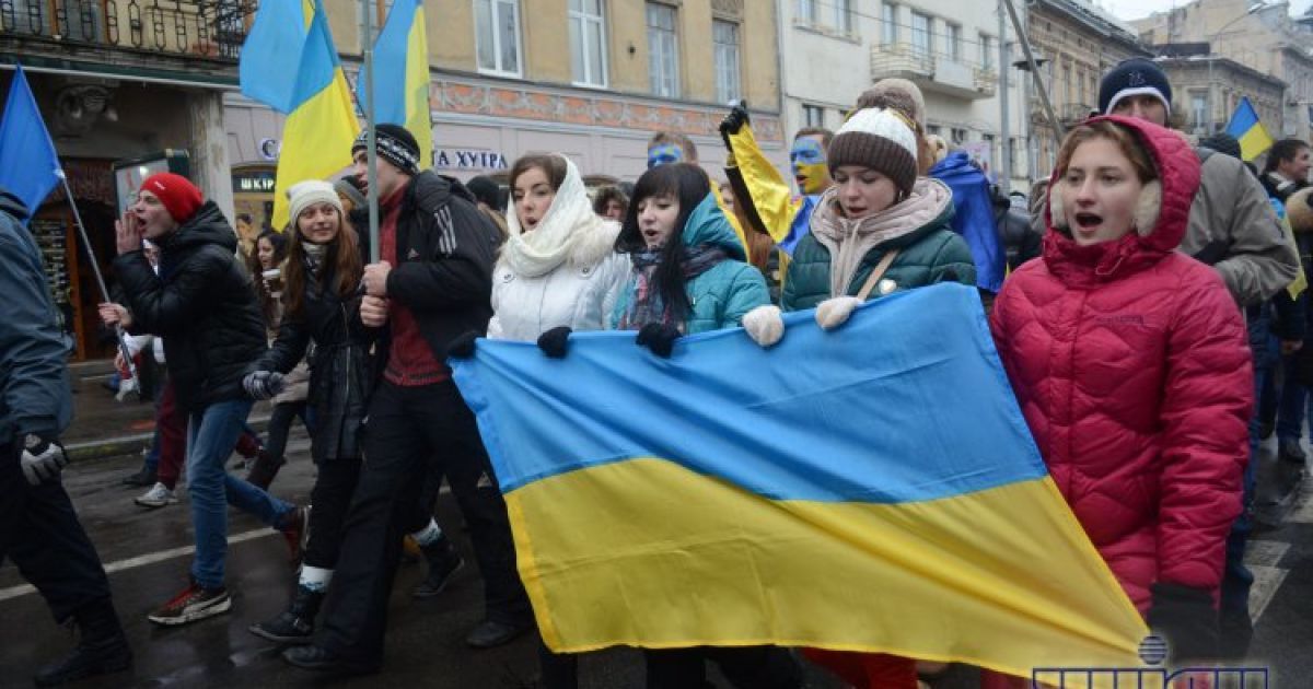 Українці йдуть на Євромайдан, щоб не повернутися в СРСР