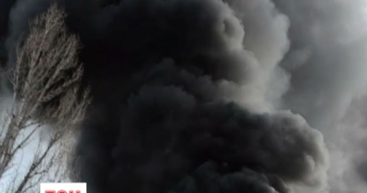 В Інкермані горів басейн із мазутом