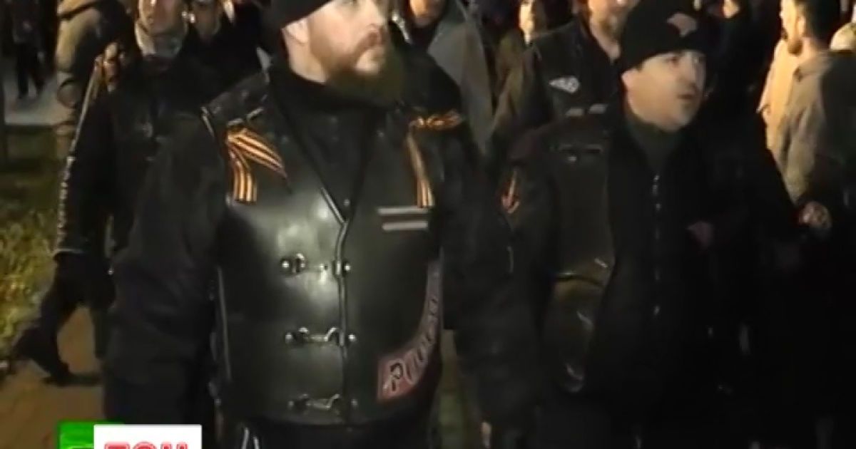 Символом противников Майдана стали георгиевские ленты