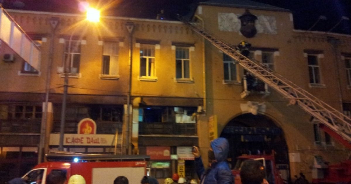 На Бессарабському ринку вигорів другий поверх