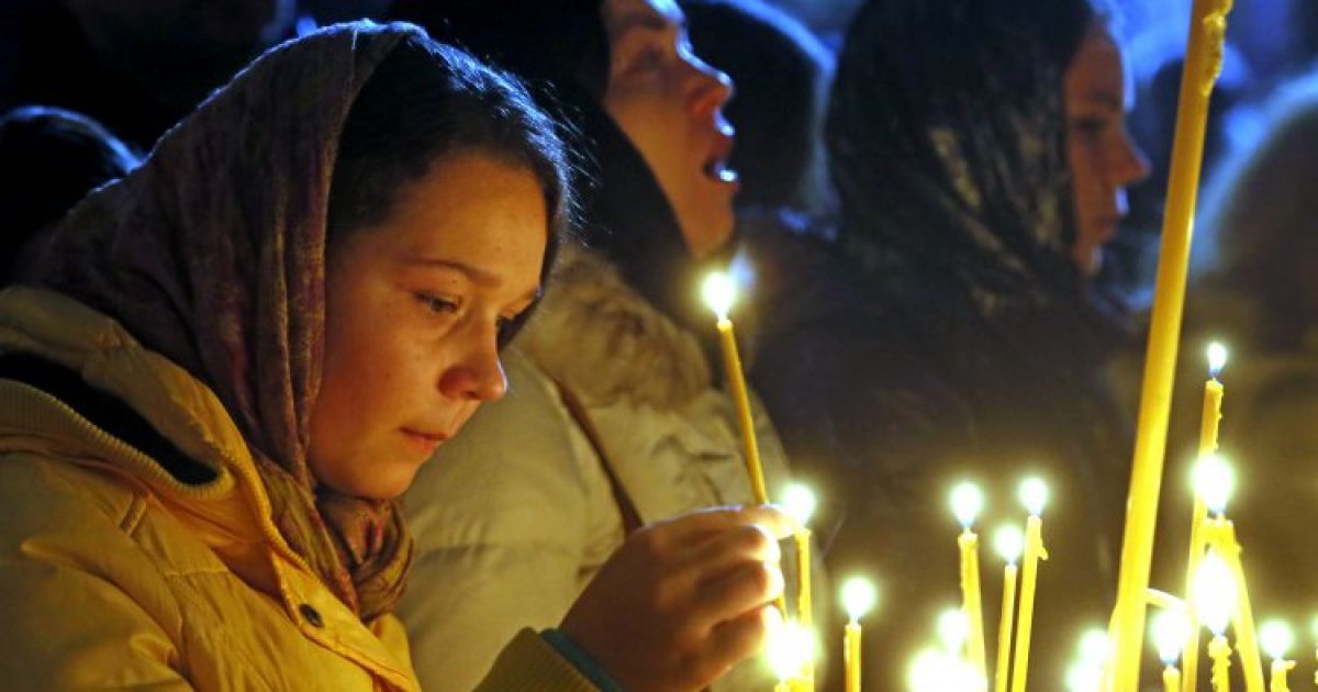 В Украине христиане восточной традиции празднуют Рождество 7 января