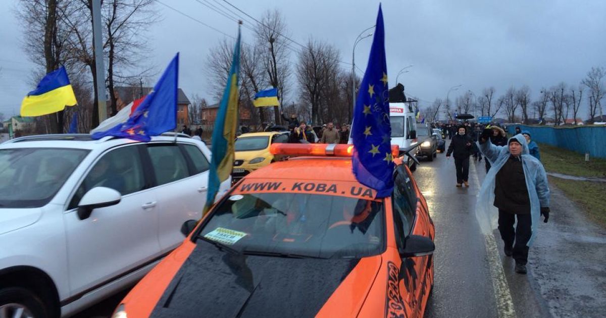 Автомайданівці сьогодні дісталися до Межигір&rsquo;я