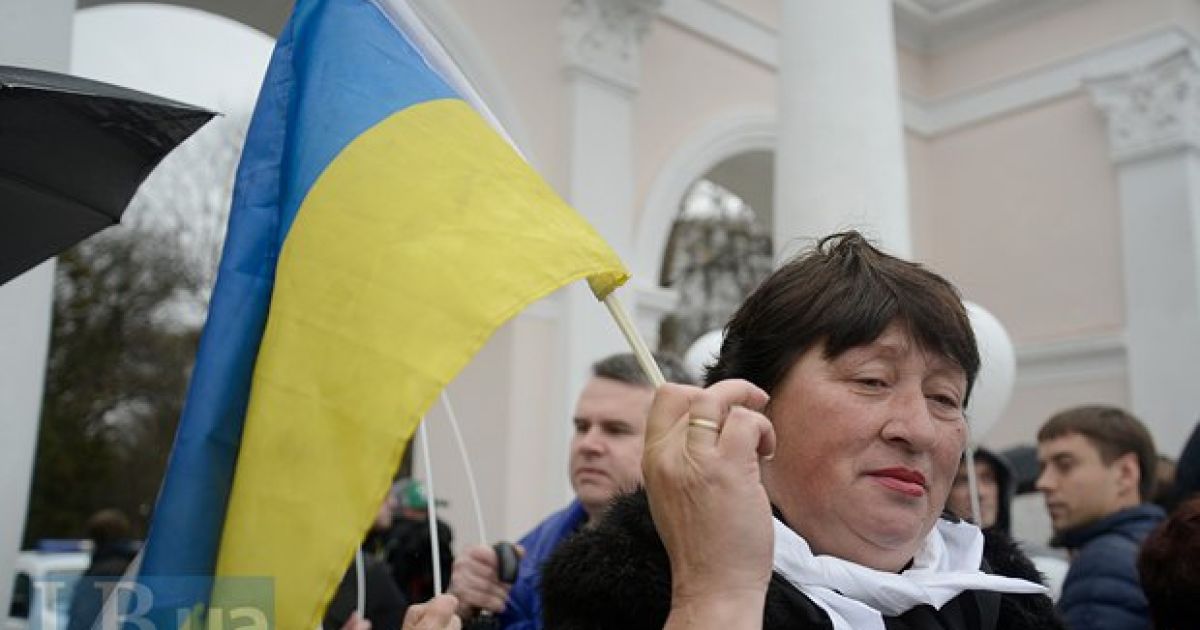 У Сімферополі підтримали єдність України / © LB.ua