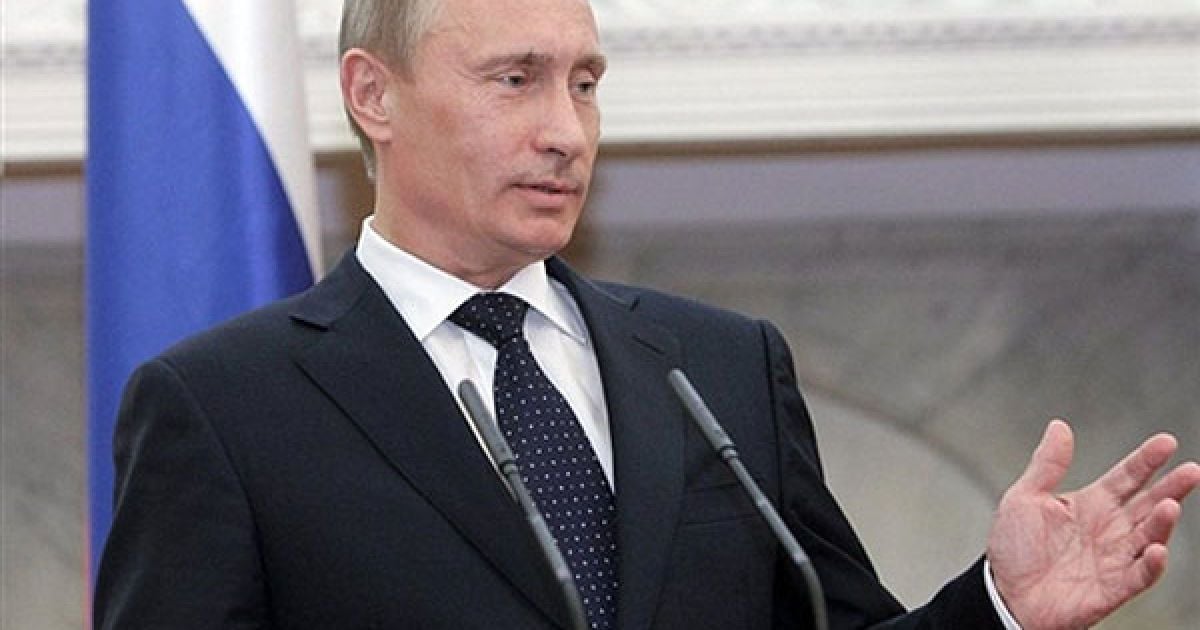 Путін привітав росіян із Новим роком