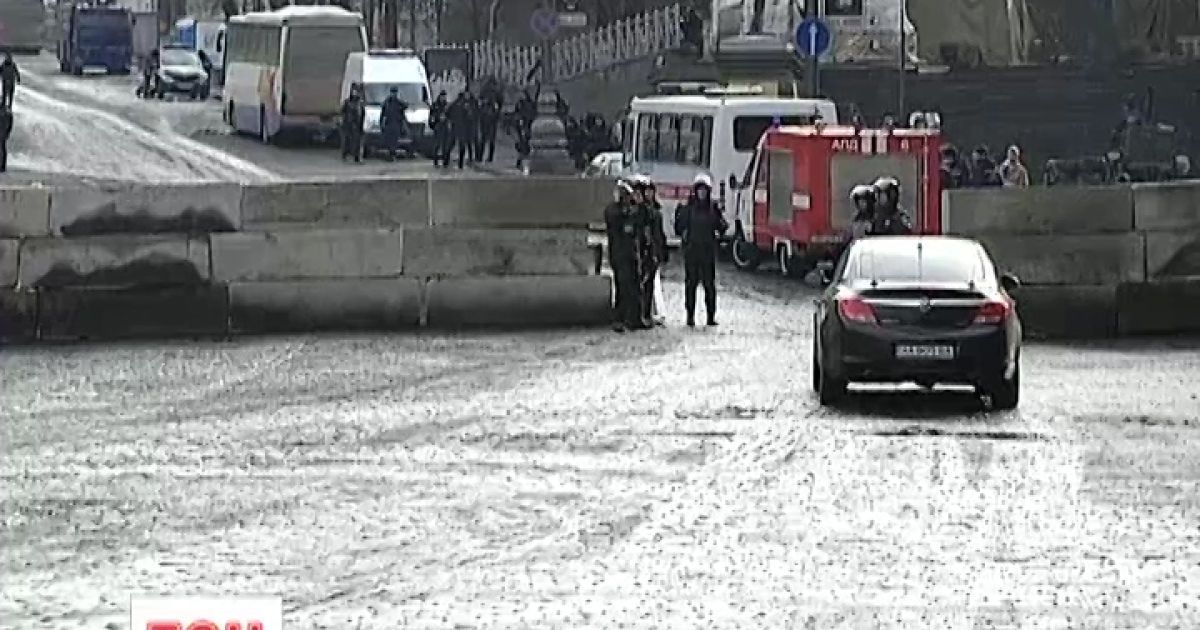 Блокпост на Грушевского