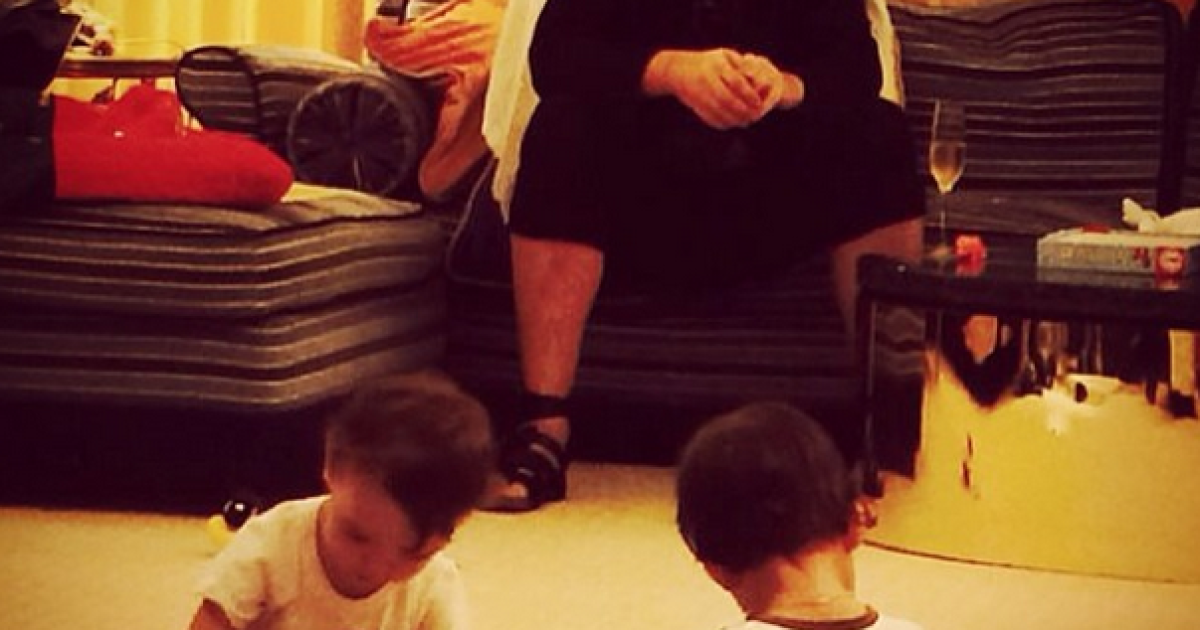 "Арабський шейх" Філіп Кіркоров показав доньку і сина