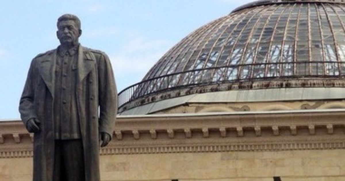 Пам'ятник Сталіну встановили у Телаві не санкціоновано.