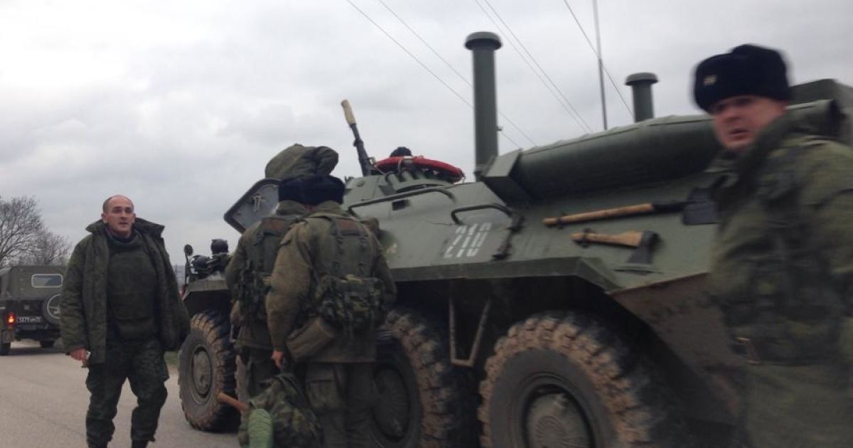 Пехотинцы задержали российского военного