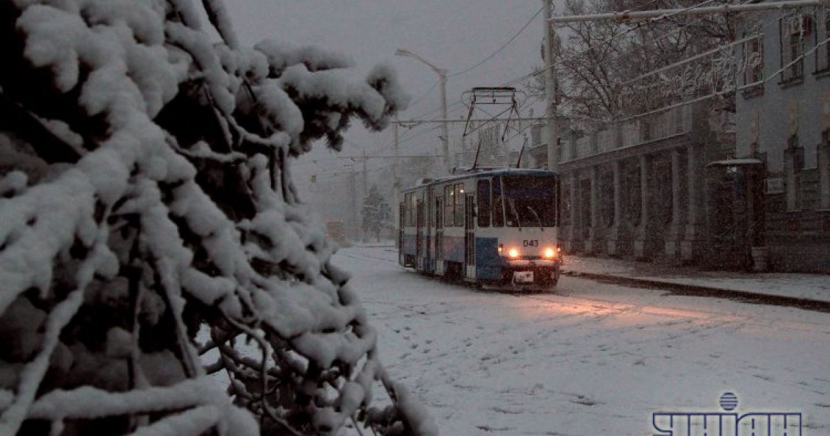 До України йдуть снігопади