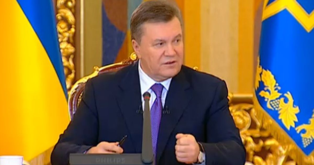 Янукович дав інтерв&#039;ю українським журналістам