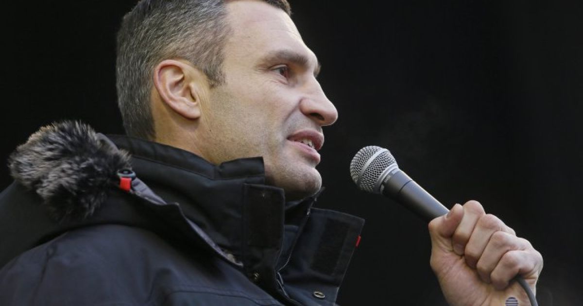 Кличко закликав українців виходити на Майдан