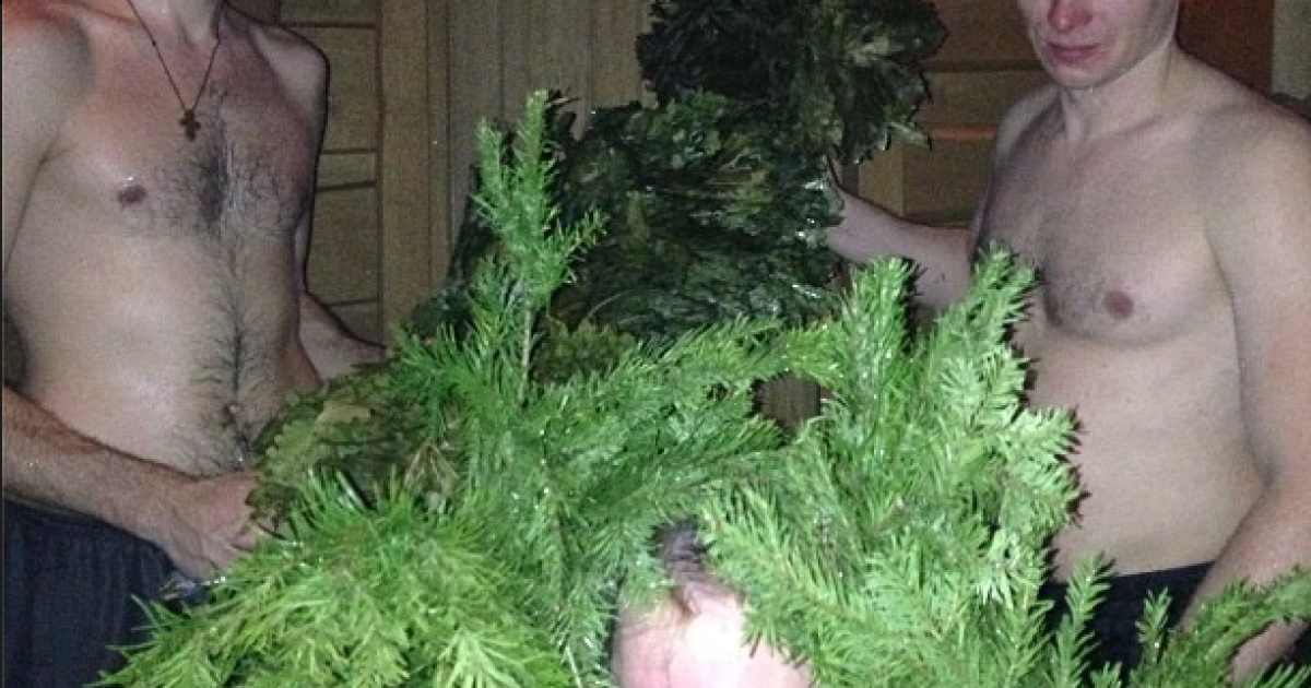 Волочкова відпочила в лазні