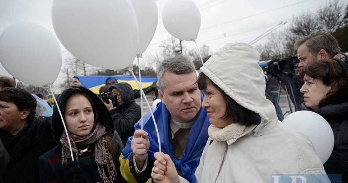 У Сімферополі підтримали єдність України / © LB.ua