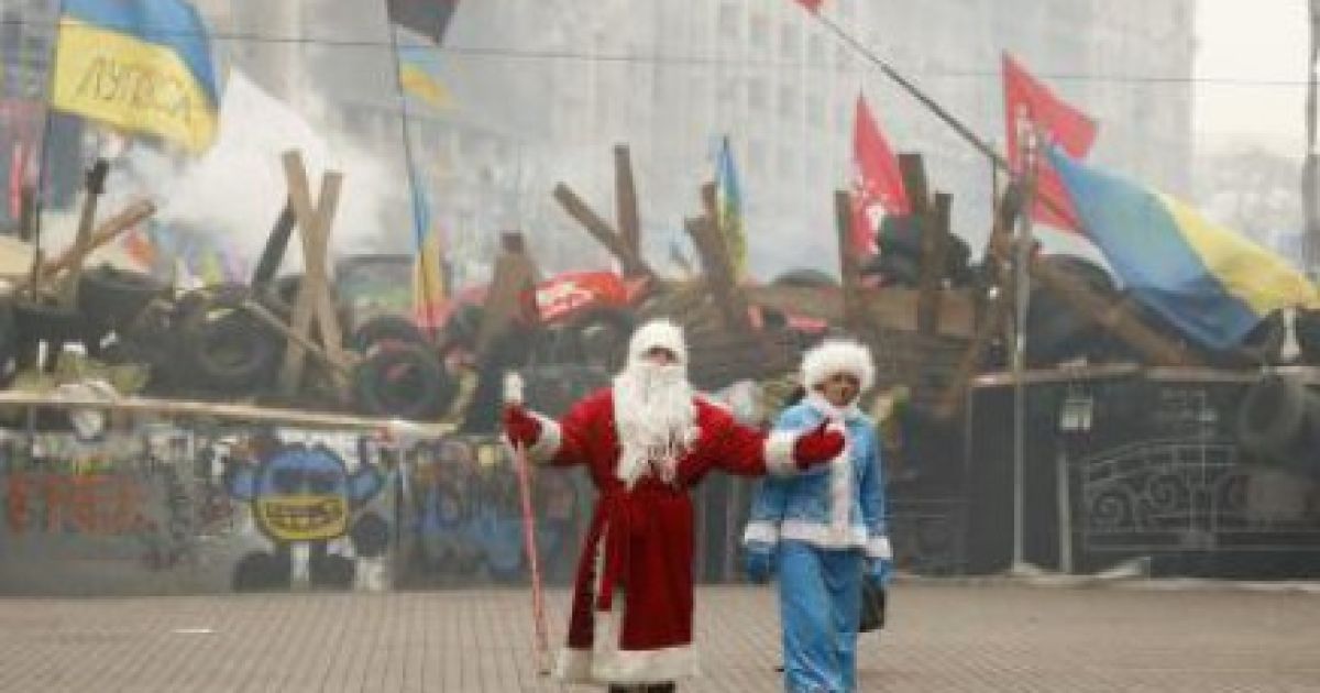 Киянам надзвичайно сподобалися новорічні святкування на Євромайдані