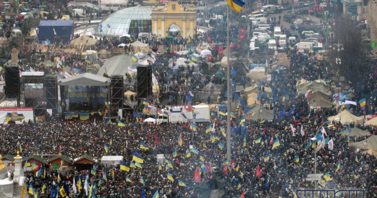 Між активістами Майдану та провокатором відбувся конфлікт