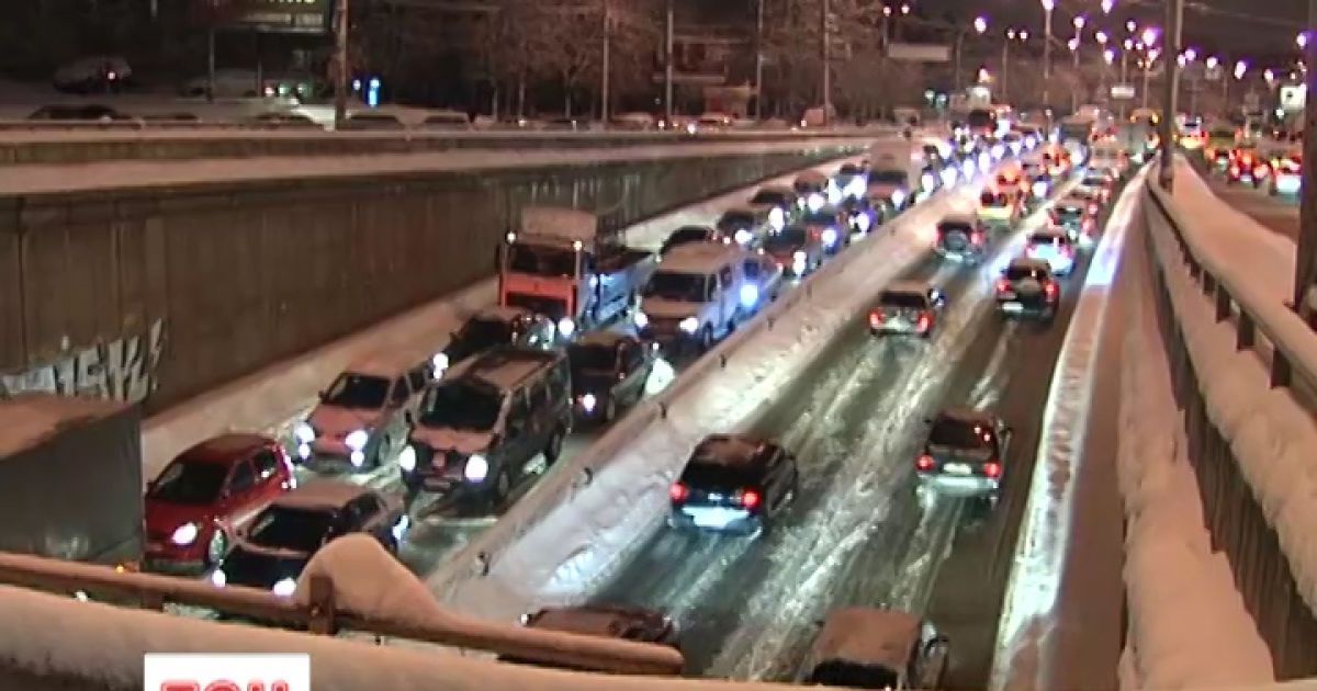 Под "Евробаскет-2015" в Киеве создают пробки