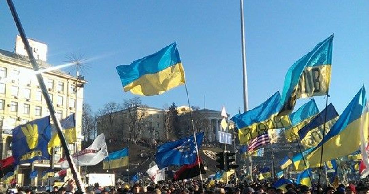 Народне віче на Майдані Незалежності 22 грудня / © Фото з соцмереж