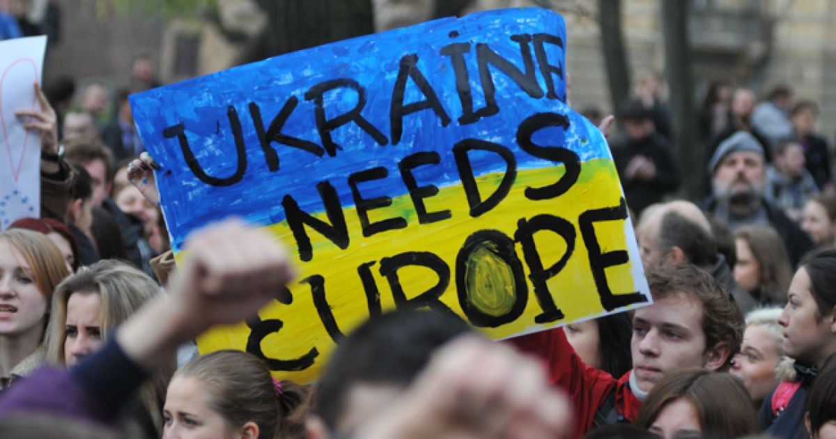 Иллюстрация. Украинцы за рубежом поддержали своих соотечественников