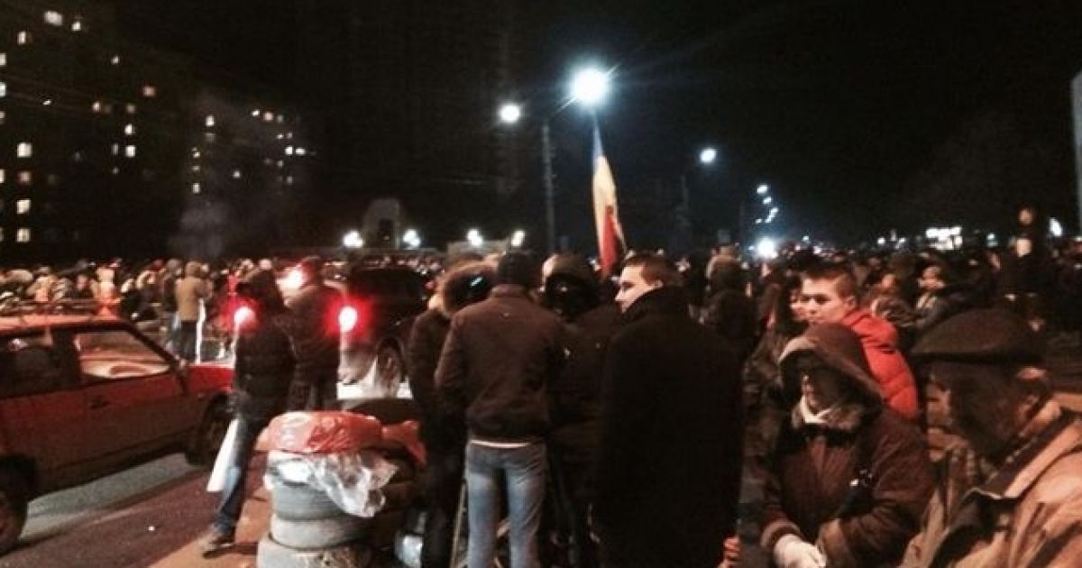 Активисты блокируют "Борисполь"