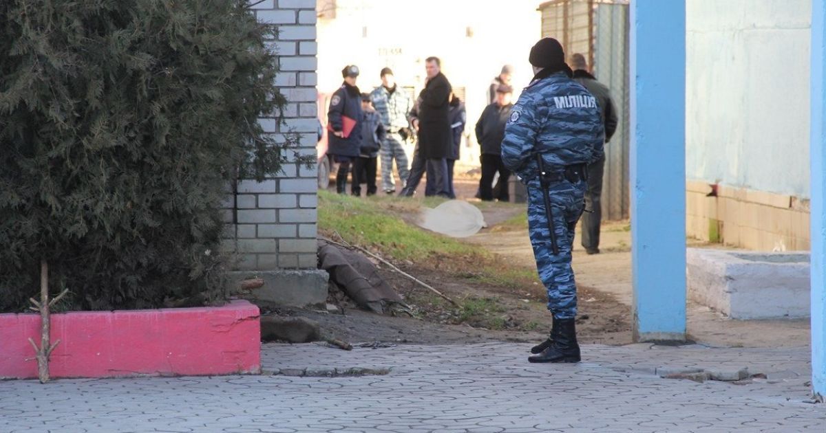 На місці події працюють співробітники міліції