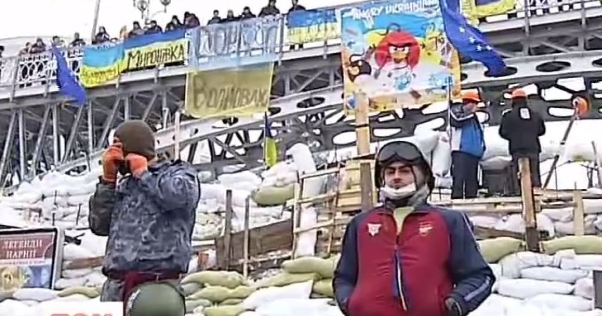Баррикады на Евромайдане