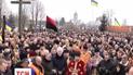 На Львовщине активиста Евромайдана Романа Сеника, провели в последний путь